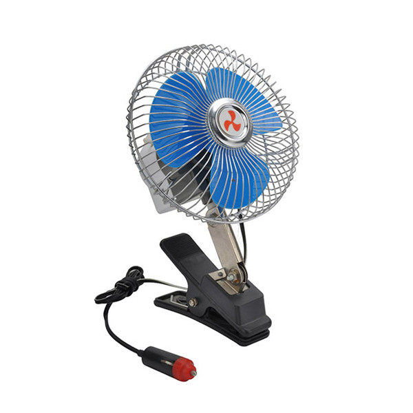 Safety Half Guard Car Fan With Clip
